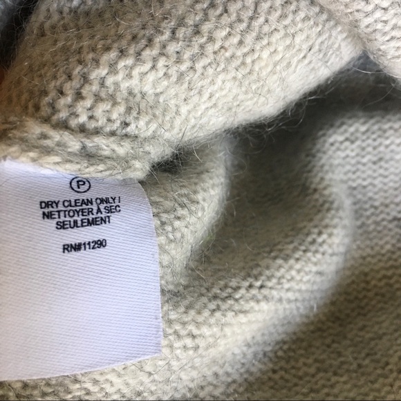 {derek lam} gray wool/mohair/cashmere sweater - Picture 4 of 4